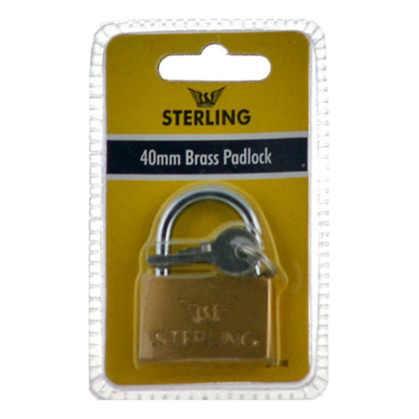 Sterling Brass Padlock GOODS ASDA   