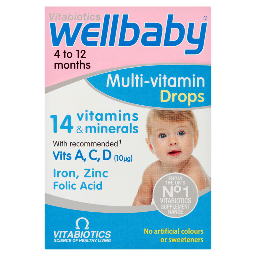 Vitabiotics Wellbaby Drops