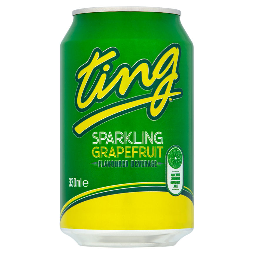 Ting Zesty Caribbean Fruit Fizz African & Caribbean Food ASDA   