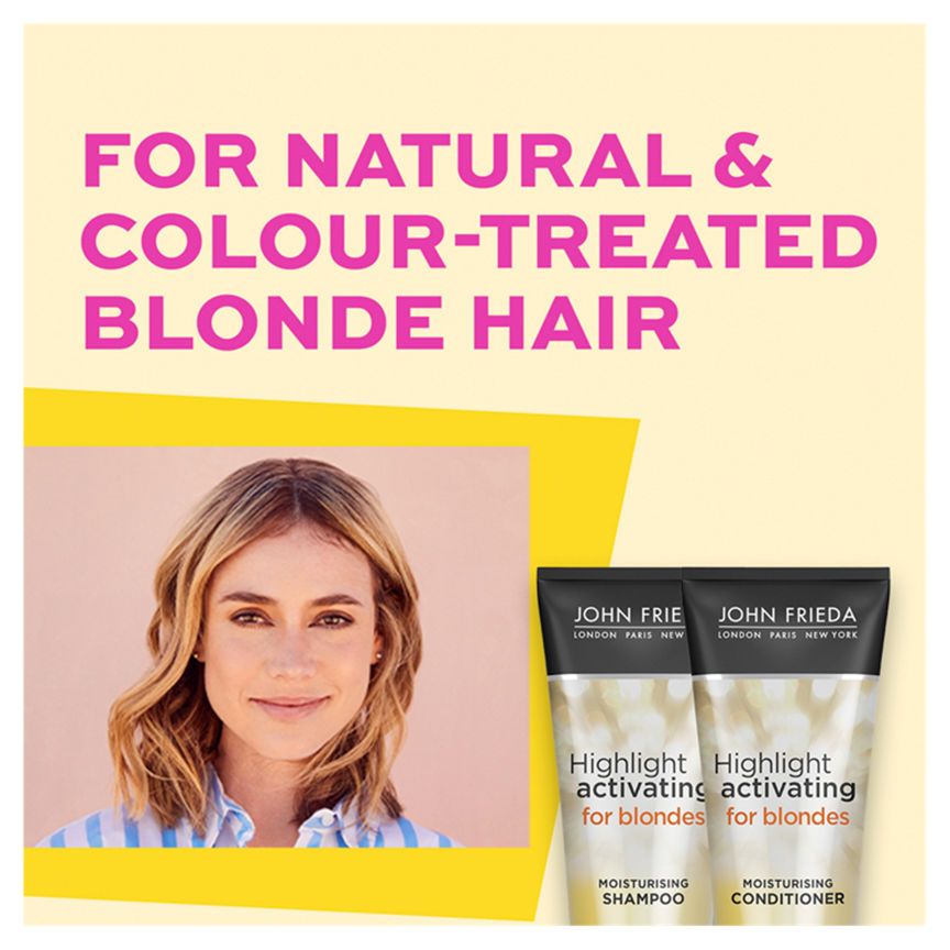 John Frieda Sheer Blonde Highlight Activating Moisturising Shampoo