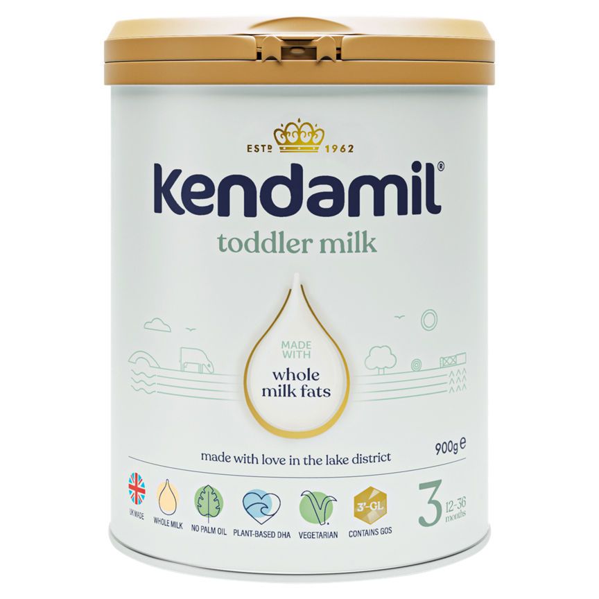 Kendamil 3 Toddler Milk Powder Formula 1-3 Years GOODS ASDA   