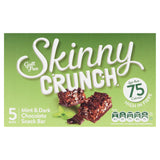 Skinny Crunch Mint & Dark Chocolate Snack Bars Cereals ASDA   