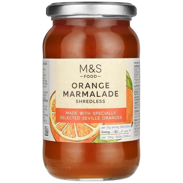 M&S Orange Marmalade No Peel Food Cupboard M&S Default Title  