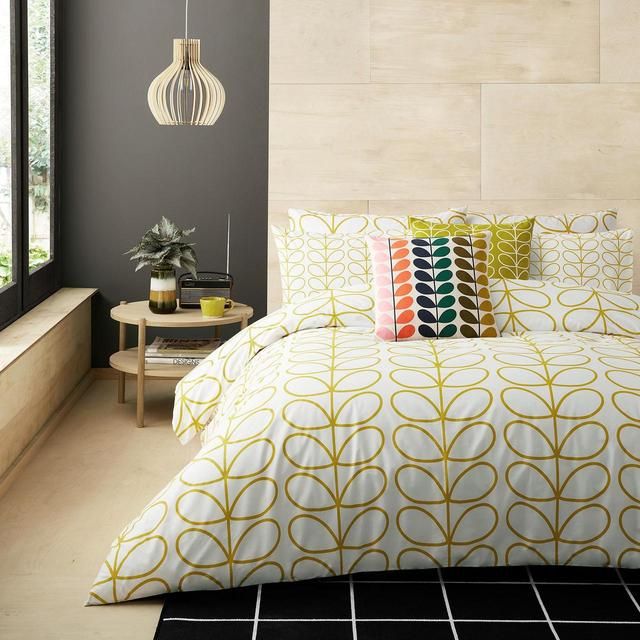 Orla Kiely Dandelion Cotton Pillowcases GOODS M&S   