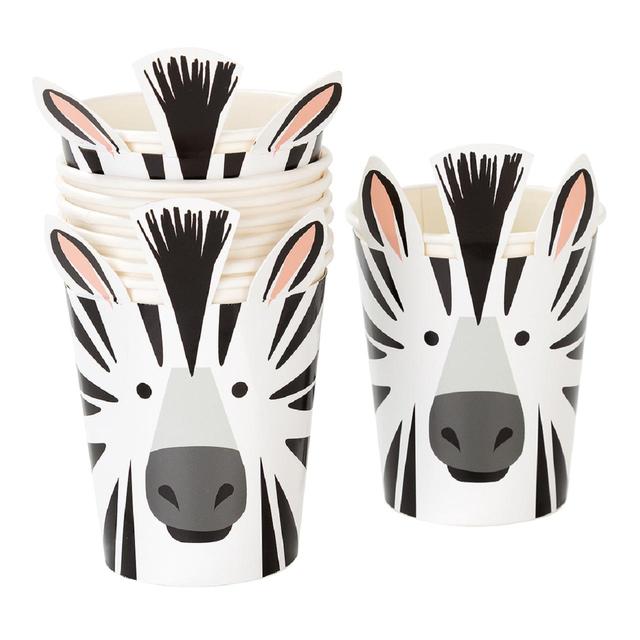 Talking Tables Zebra Paper Cups, 250ml Tableware & Kitchen Accessories M&S   