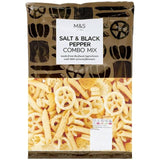 M&S Salt & Black Pepper Combo Mix Crisps, Nuts & Snacking Fruit M&S   