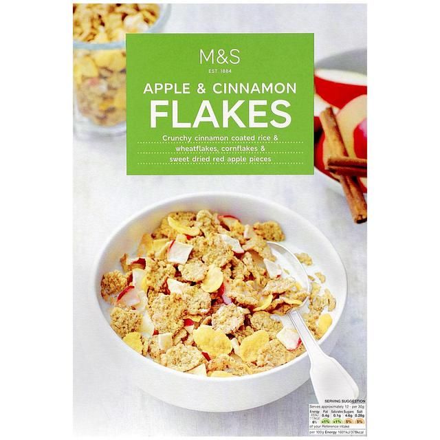 M&S Apple & Cinnamon Flakes GOODS M&S   