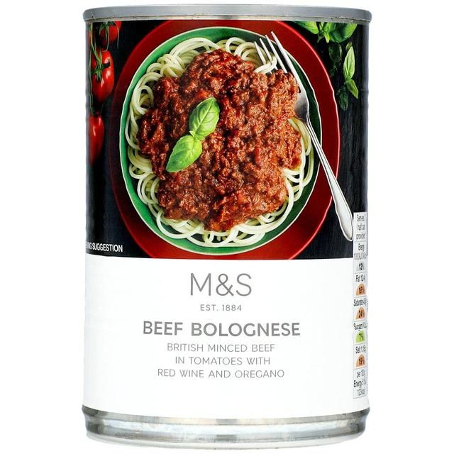 M&S Beef Bolognese   400g