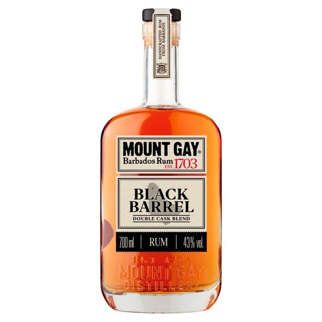 Mount Gay Black Barrel Double Cask Blend Barbados Golden Rum