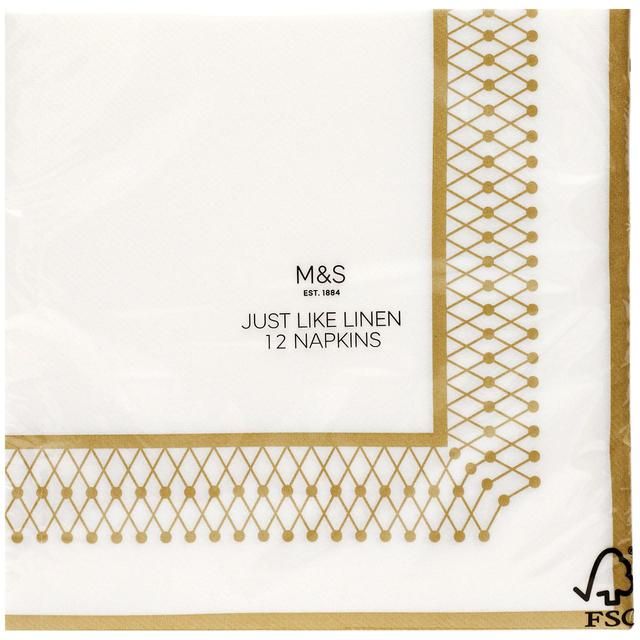 M&S Just Like Linen Napkins