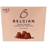 M&S Belgian Cocoa Dusted Chocolate Truffles Perfumes, Aftershaves & Gift Sets M&S   