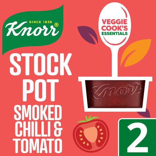 Knorr 2 Smoked Chilli & Tomato Stock Pot