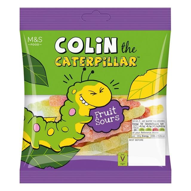 M&S Colin The Caterpillar Fruit Sours   170g