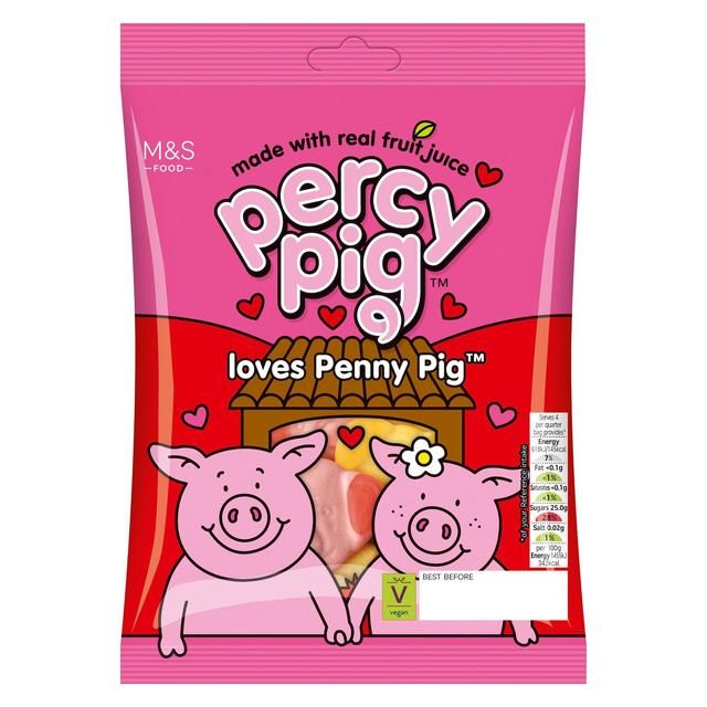 M&S Percy Pig Loves Penny Fruit Gums