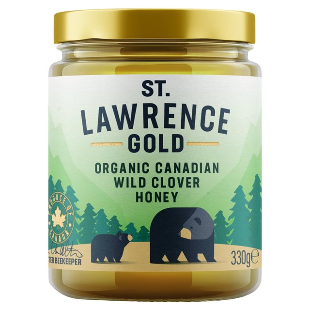 St Lawrence Gold Organic Wild Clover Honey HALAL M&S Default Title  