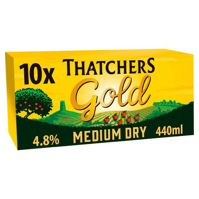 Thatchers Gold Beer & Cider M&S   