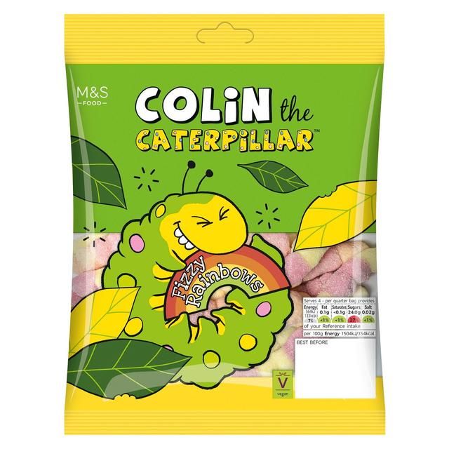 M&S Colin The Caterpillar Fizzy Rainbows Sweets M&S Default Title  