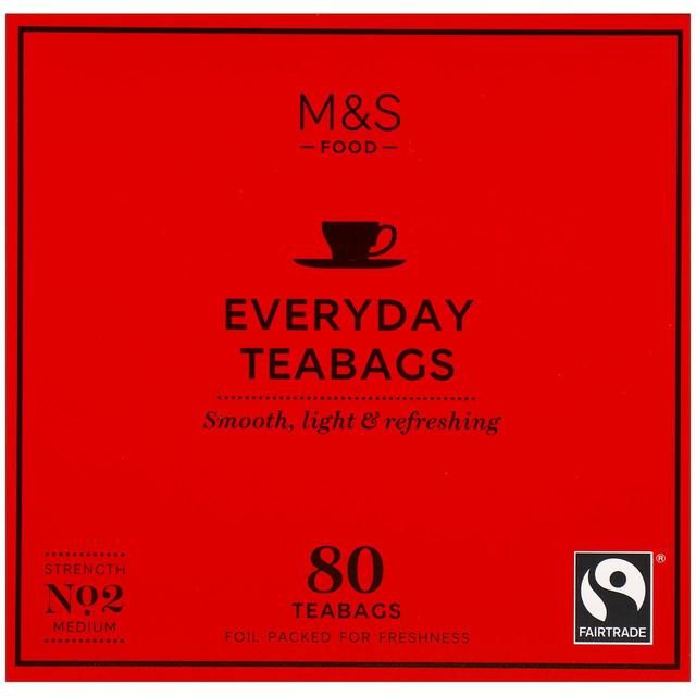 M&S Fairtrade Everyday Tea Bags