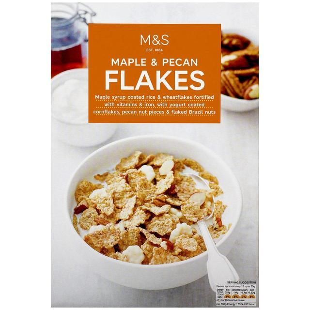 M&S Maple & Pecan Flakes