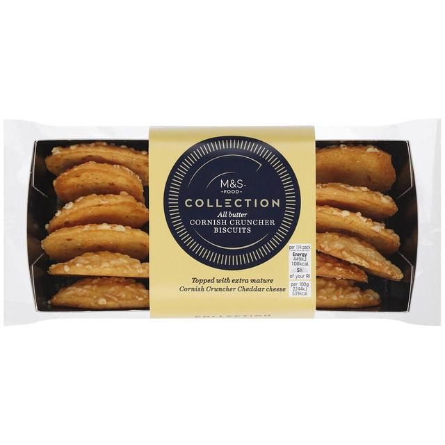 M&S Collection All Butter Cornish Cruncher Biscuits   80g