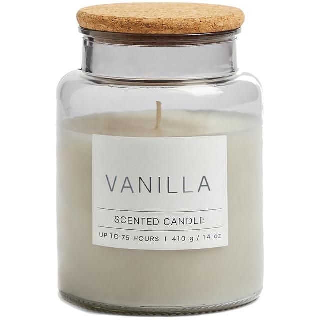 M&S Vanilla Large Jar Scented Candle General Household M&S Default Title  