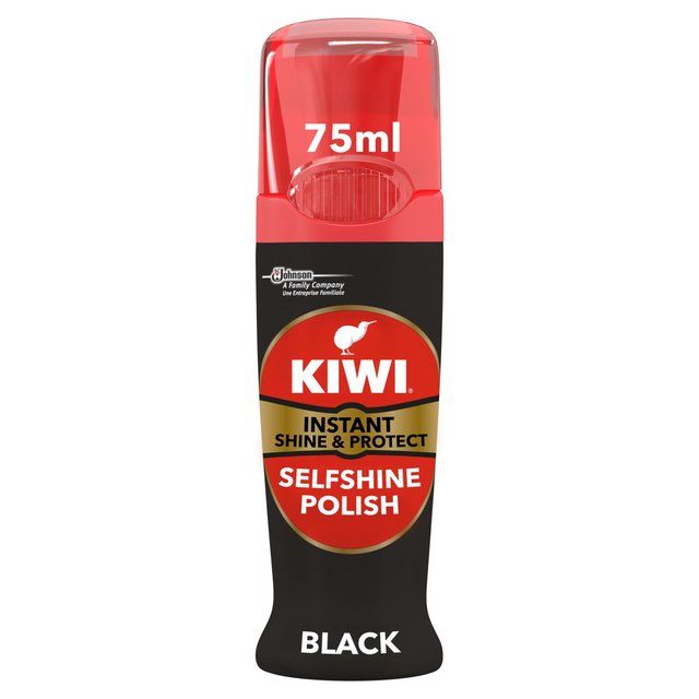 Kiwi Shoe Instant Shine & Protect Black