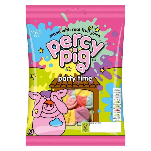 M&S Percy Pig Party Time Fruit Gums