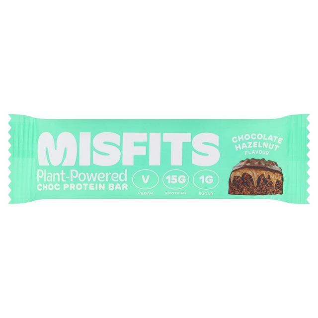 Misfits Chocolate Hazelnut Vegan Protein Bar