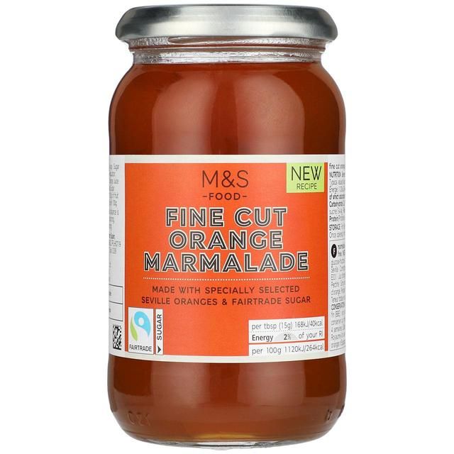 M&S Fair Trade Fine Cut Orange Marmalade