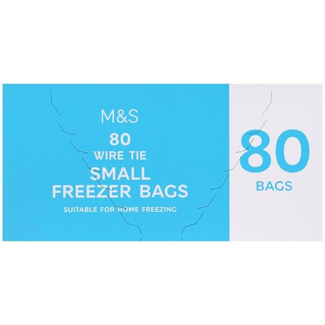 M&S Small Wire Tie Freezer Bags