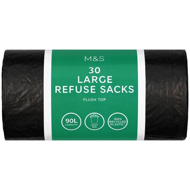 M&S Refuse Sacks Flush Top