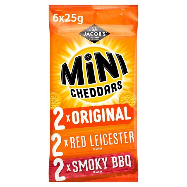 Jacob's Mini Cheddars Variety Multipack