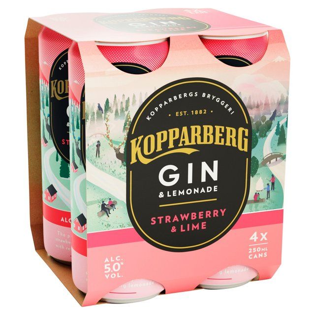 Kopparberg Gin & Lemonade Strawberry & Lime