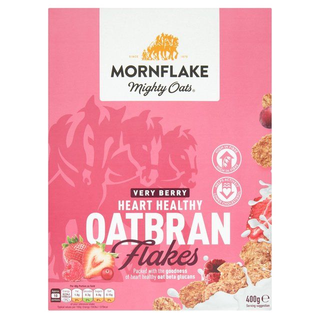 Mornflake Oatbran Flakes Very Berry Food Cupboard M&S Default Title  