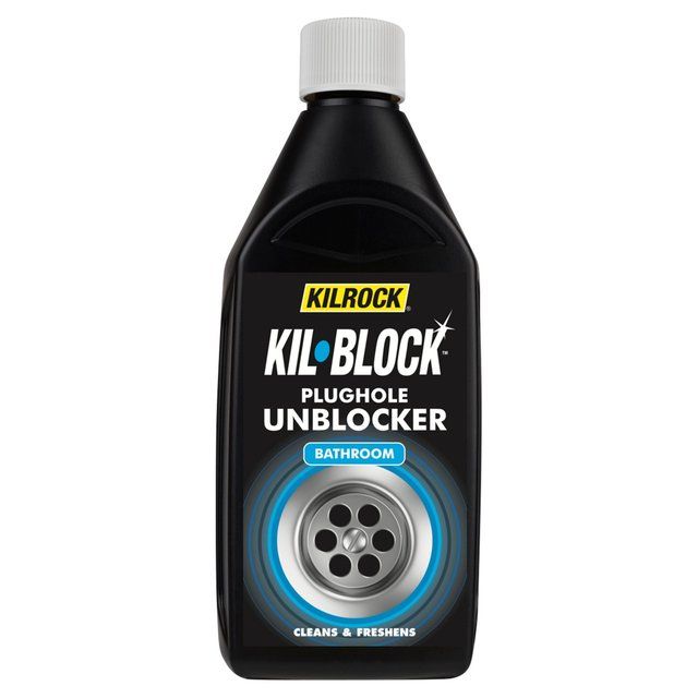 Kilrock Kil-Block Bathroom Plughole Unblocker