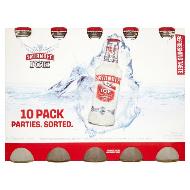 Smirnoff Ice Vodka Multipack Premixed Drink Liqueurs and Spirits M&S Default Title  