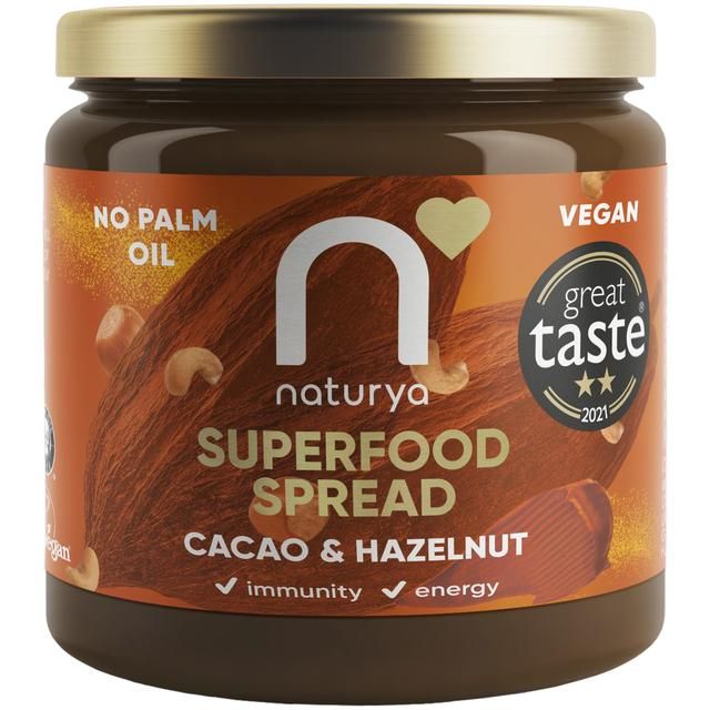 Naturya Superfood Spread Cacao & Hazelnut Crunchy Jams, Honey & Spreads M&S   