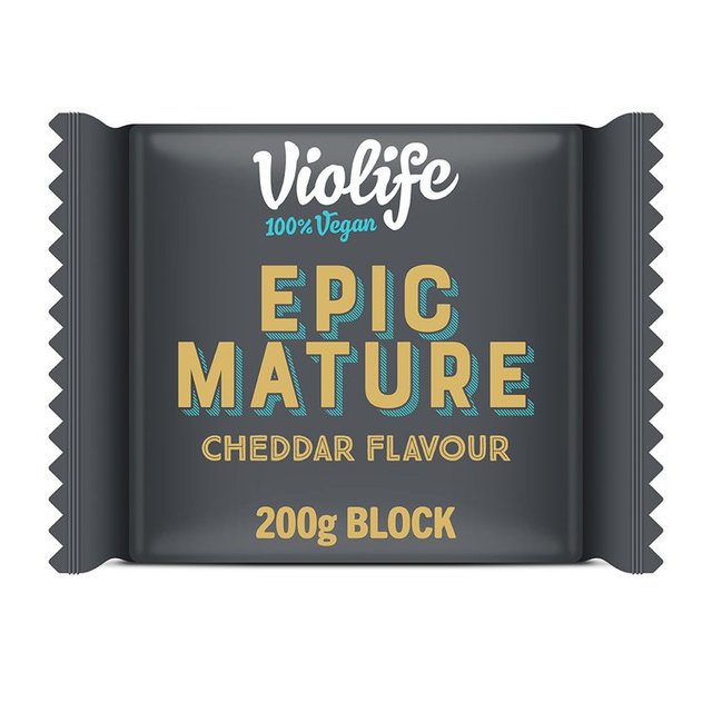 Violife Epic Mature Cheddar Flavoured Block GOODS M&S   