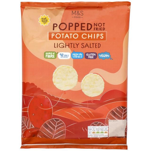 M&S Lightly Salted Popped Potato Chips