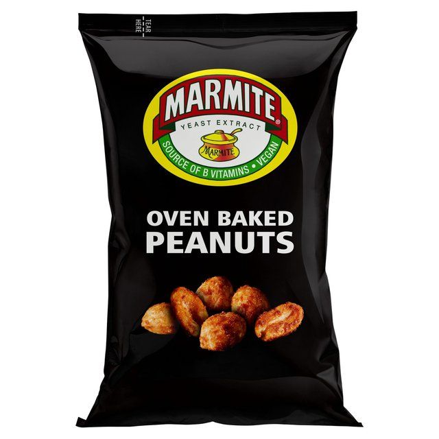 Marmite Oven Baked Peanuts   190g