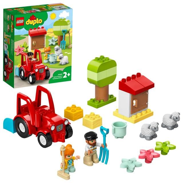 LEGO DUPLO Farm Tractor & Animal Care 10950 Toys & Kid's Zone M&S   