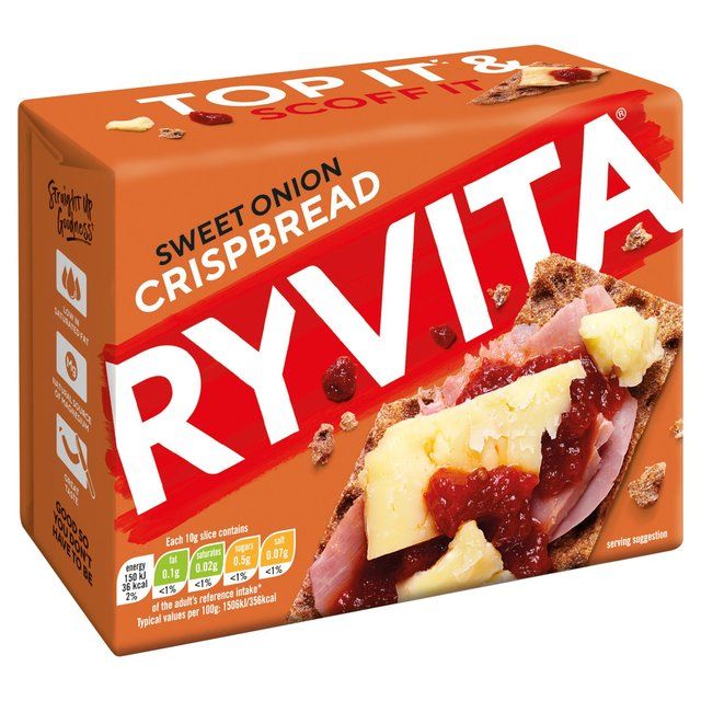 Ryvita Sweet Onion Crisp Bread