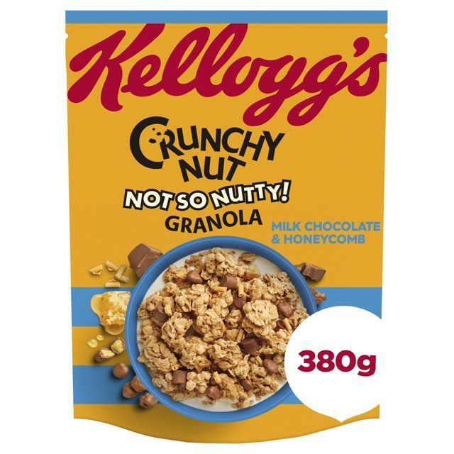 Kellogg's Crunchy Nut Not So Nutty Milk Chocolate & Honeycomb Granola