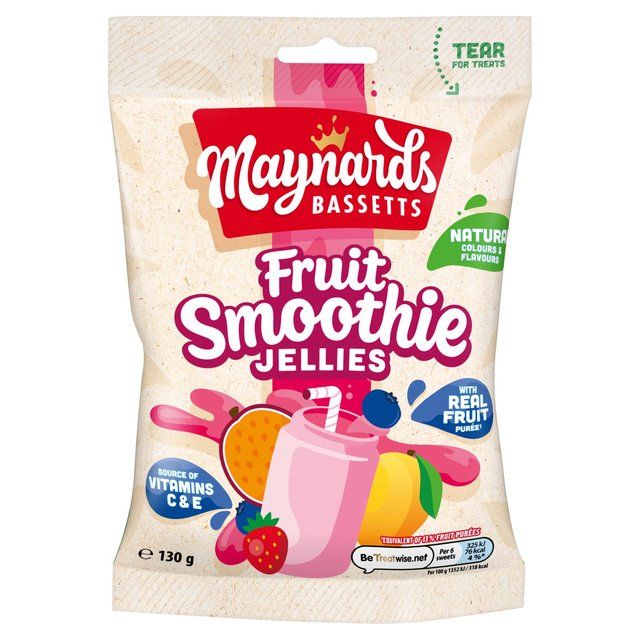 Maynards Bassetts Fruit Smoothie Jellies Sweets Bag