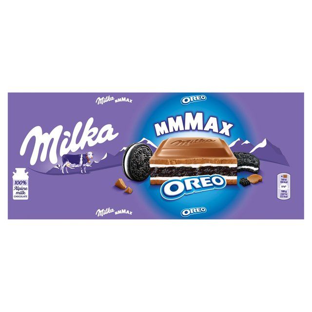 Milka Mmmax Oreo Chocolate Bar