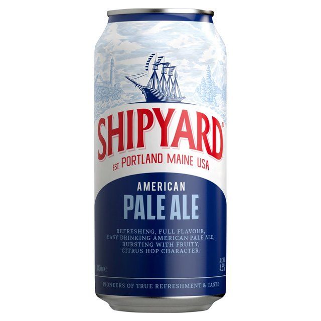 Shipyard American Pale Ale Beer Cans