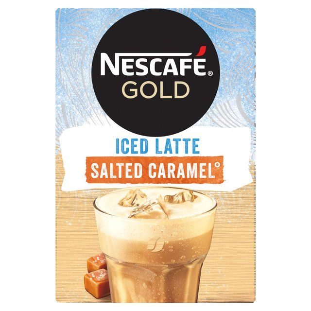 Nescafe Gold Iced Salted Caramel Latte Tea M&S   