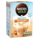 Nescafe Gold Iced Salted Caramel Latte Tea M&S   