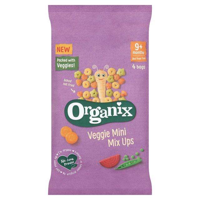 Organix Veggie Mini Mix Ups, 9 mths+ Multipack Baby Food M&S   