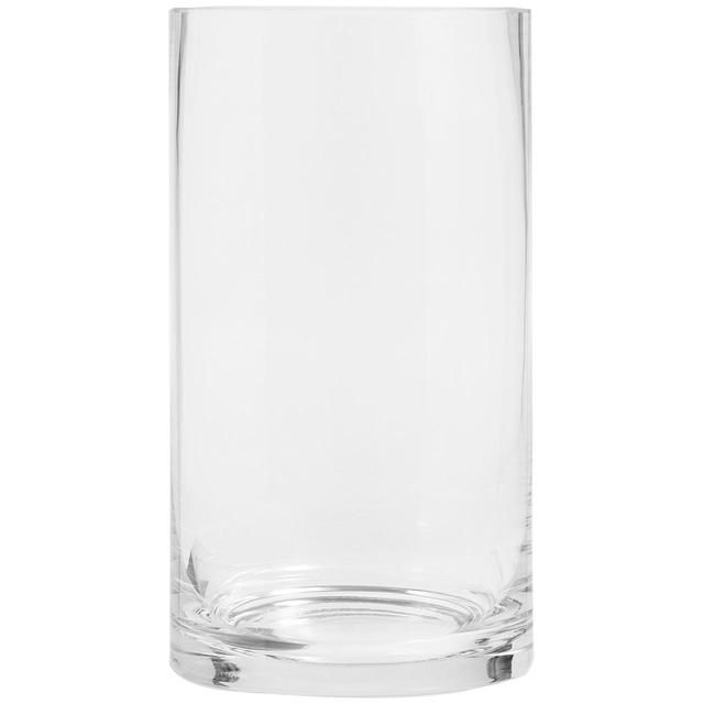 M&S Large Cylinder Flower Vase Clear